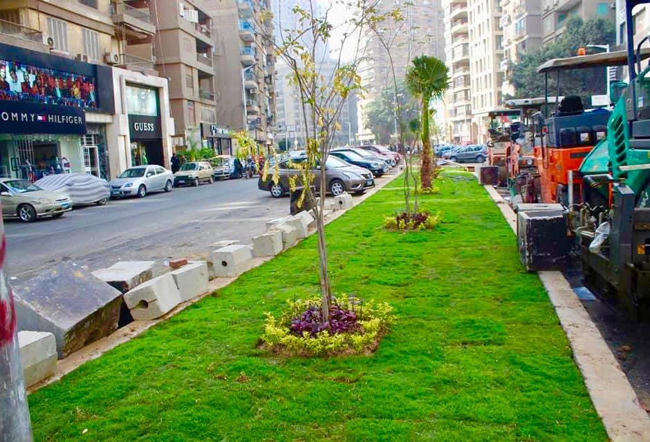  بشأن رفع  كفاءة النظافة ، والحدائق ، بنطاق أحياء محافظة الجيزة ، شملت الآتي : --