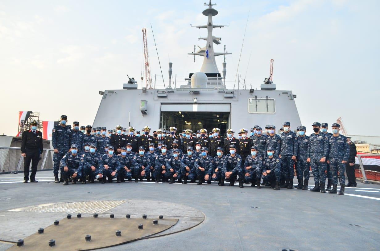 القوات البحرية تتسلم الفرقاطة الشبحية "بورسعيد" من طراز (جوويند)