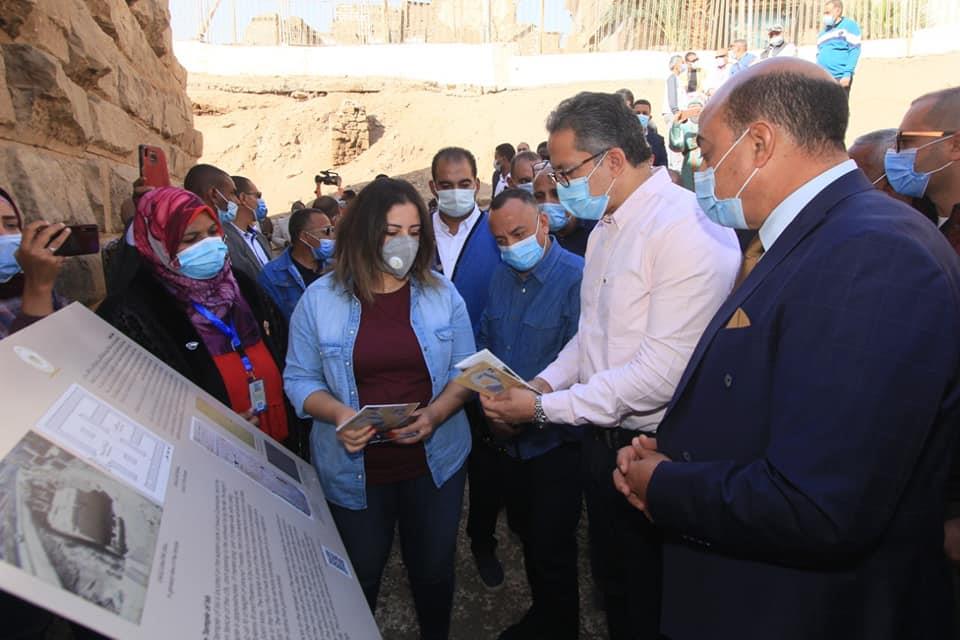 - افتتاح معبد إيزيس بعد الإنتهاء من مشروع ترميمه وتطوير الخدمات السياحية به 