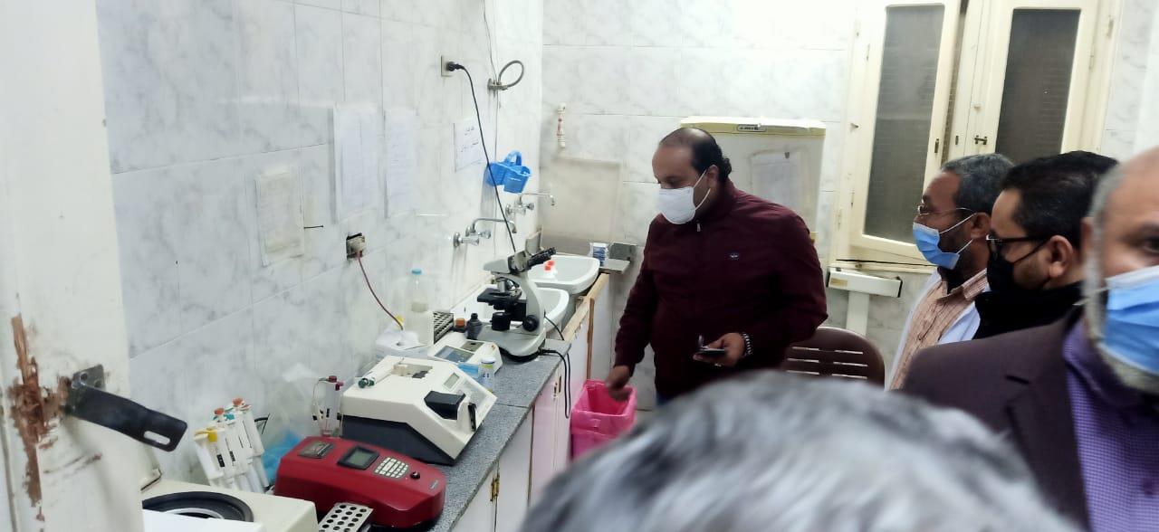 صور | فريق الاشراف يتفقد ليلا مستشفى ابوتشت