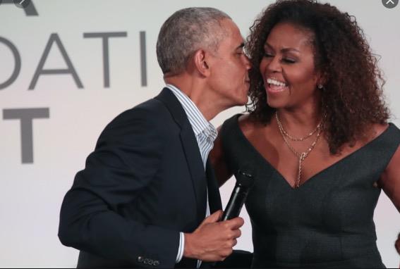 أوباما وزوجته