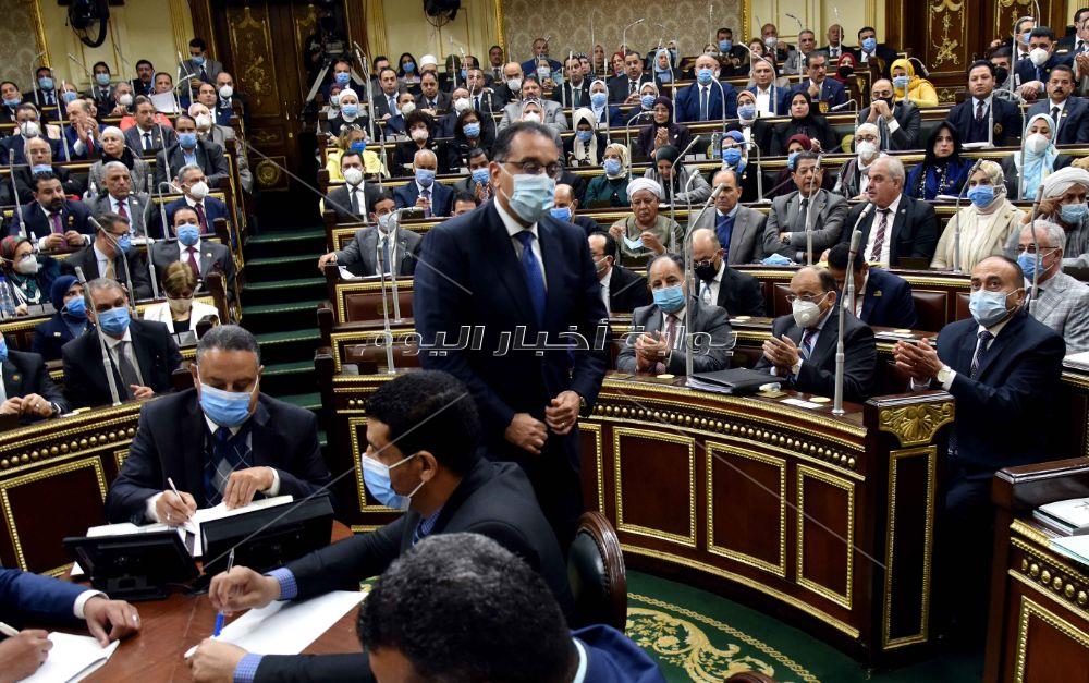 رئيس الوزراء أمام مجلس النواب - تصوير: أشرف شحاتة