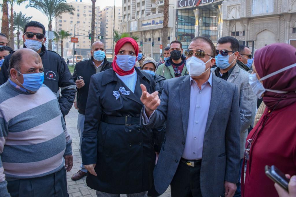 محافظ الإسكندرية: 20 مليون جنيه لرصف شارع مصطفى كامل بسيدي بشر 