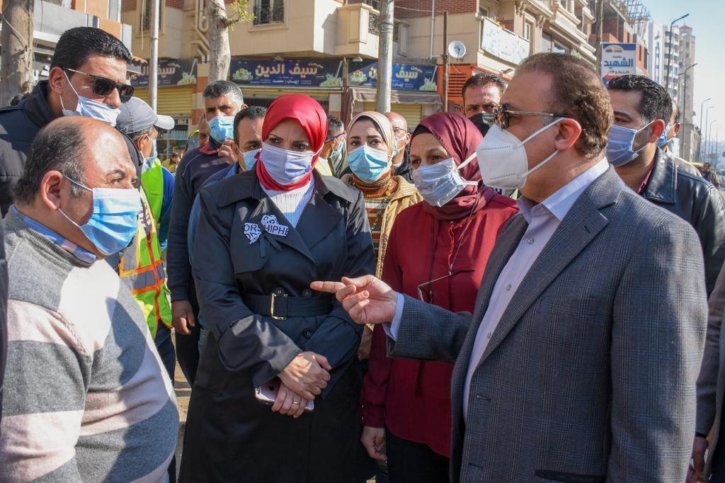 محافظ الإسكندرية: 20 مليون جنيه لرصف شارع مصطفى كامل بسيدي بشر 