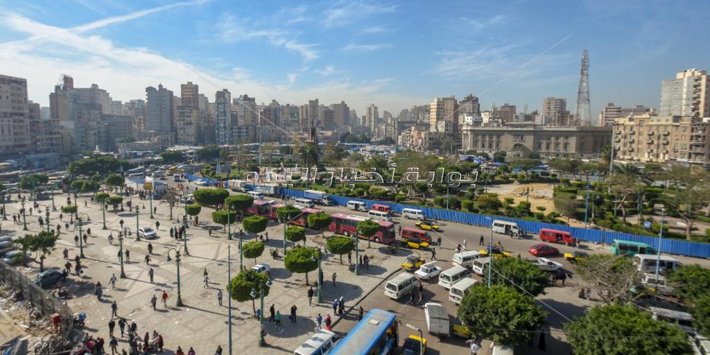 عقب إطلاقه إشارة بدء مشروع تطوير ميدان محطة مصر نهاية يناير 