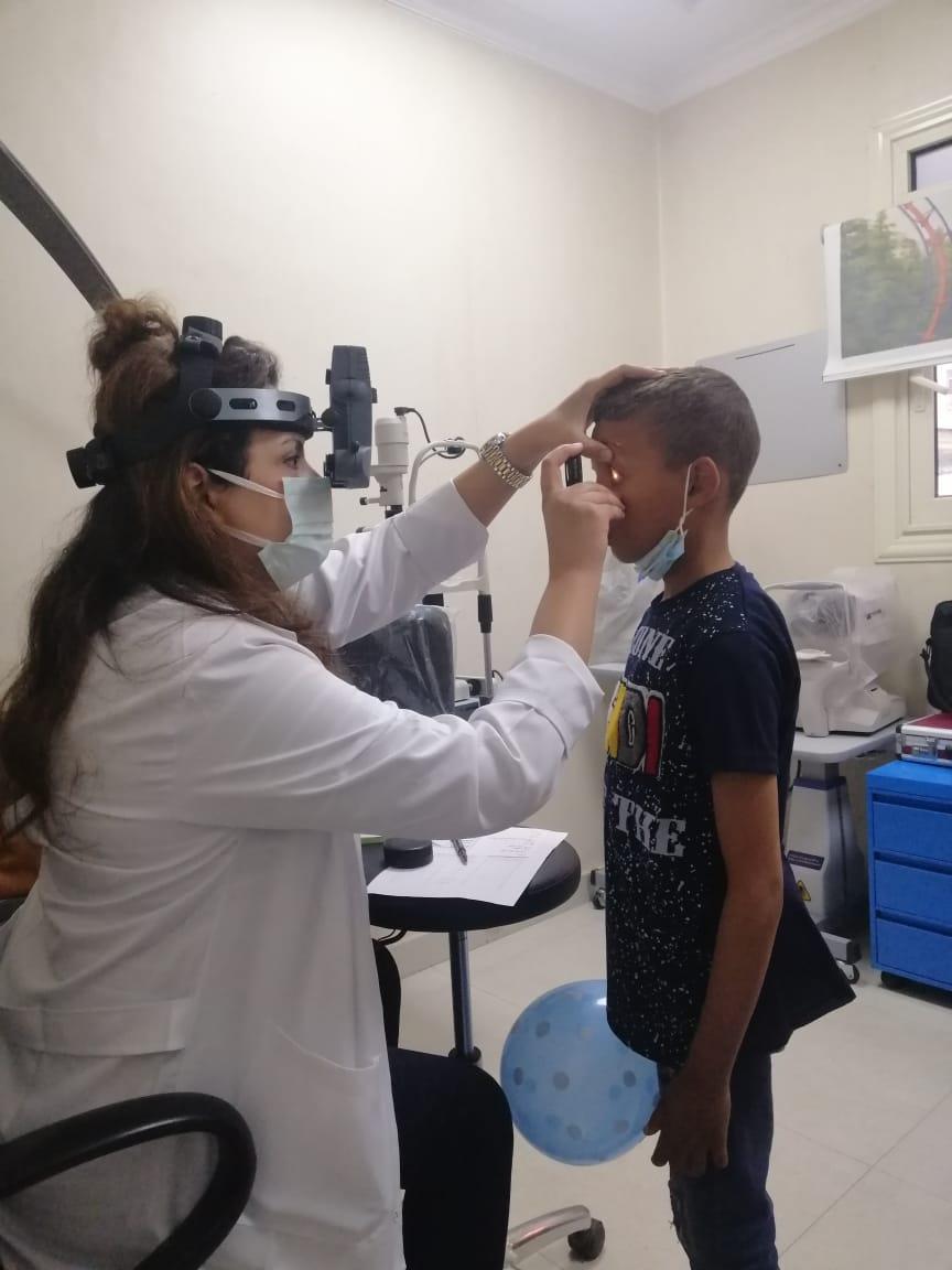 بوابة أخبار اليوم في معايشة بمركز عيون الأطفال لإنقاذ اليتامي من العمى 
