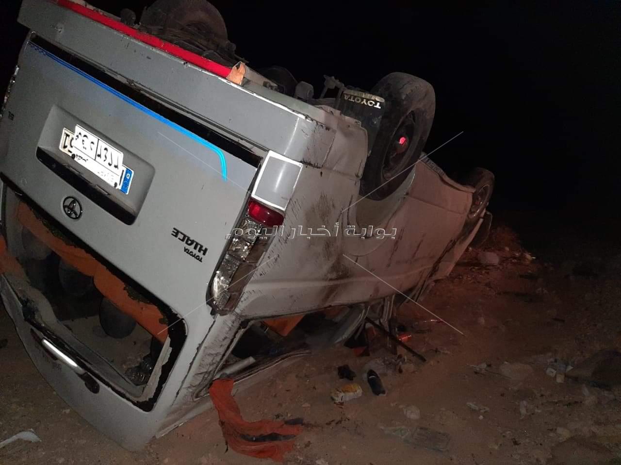 بالصور.. ننشر أسماء المصابين ال 20 في حادث طريق قنا- سوهاج 