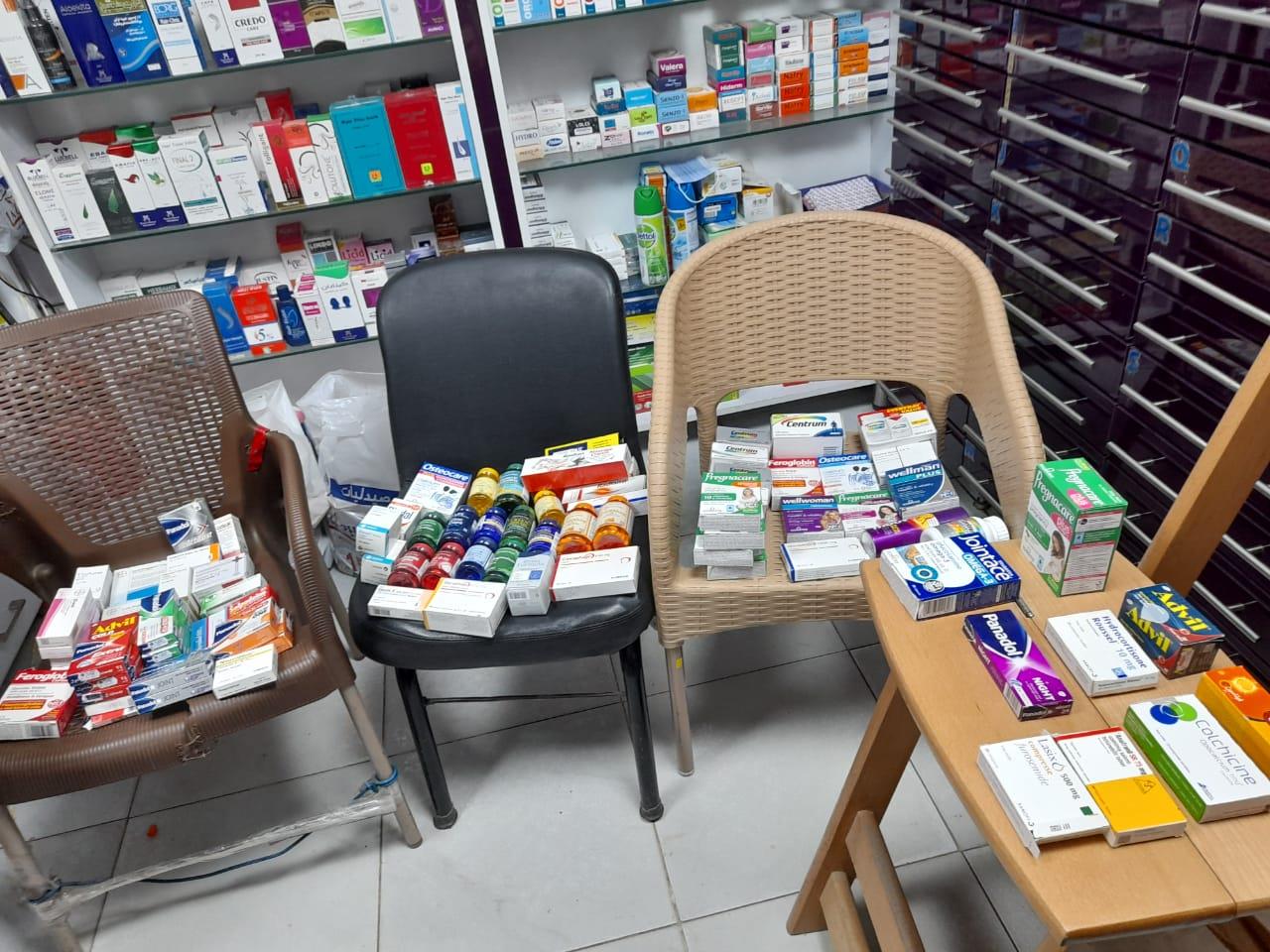 ضبط أدوية مهربة في حملة على 122 مستشفى خاص و367 صيدلية