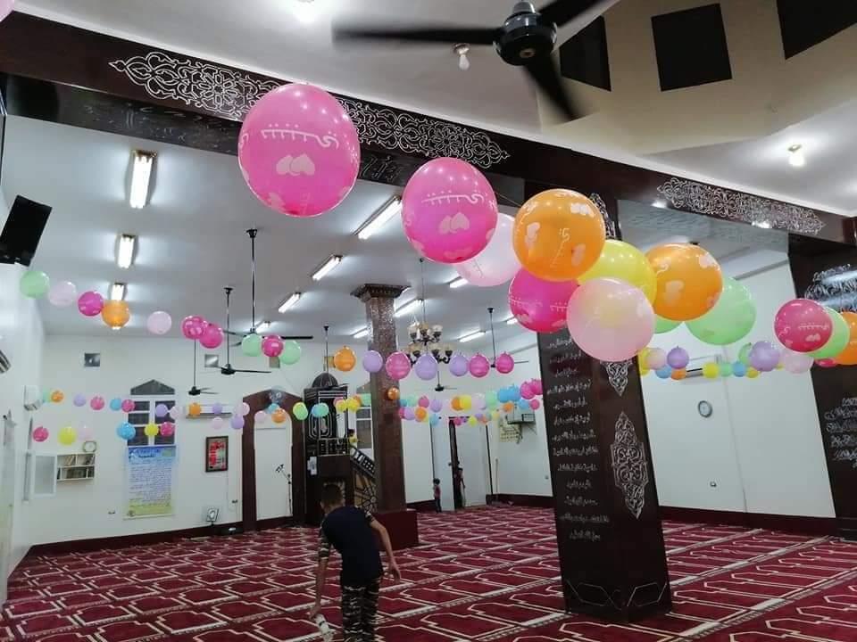 مساجد قنا تتزين لاستقبال المصلين لأداء صلاة عيد الأضحى المبارك