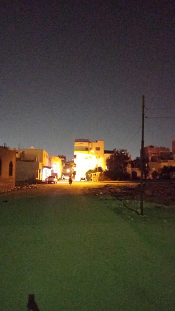 إنارة الشوارع الفرعية بحي ثالث الإسماعيلية
