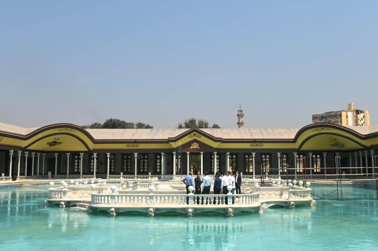 جولة وزير السياحة و الآثار بقصر محمد علي بشبرا 