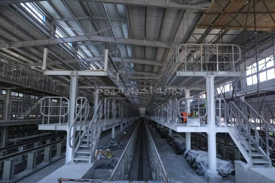  تطورات مشروع القطار الكهربائي LRT