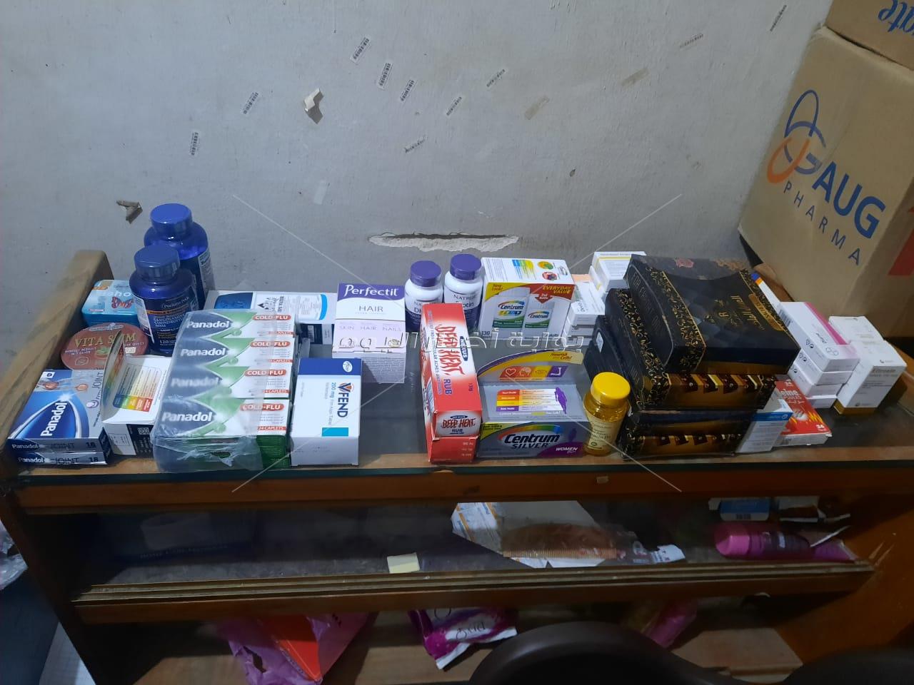 ضبط أدوية مخدرة داخل صيدلية شهيرة بعين شمس 