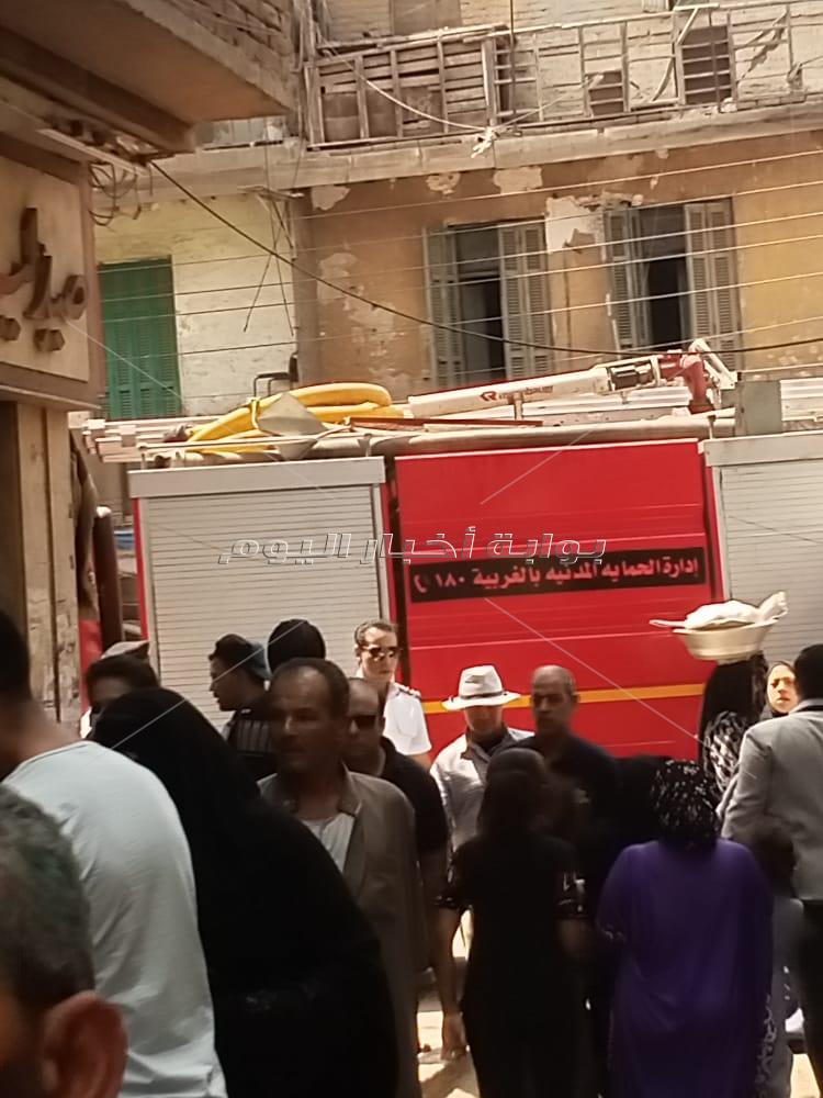 انفجار مدوي لاسطوانة بوتاجاز بطنطا يؤدي لانهيار منزل 