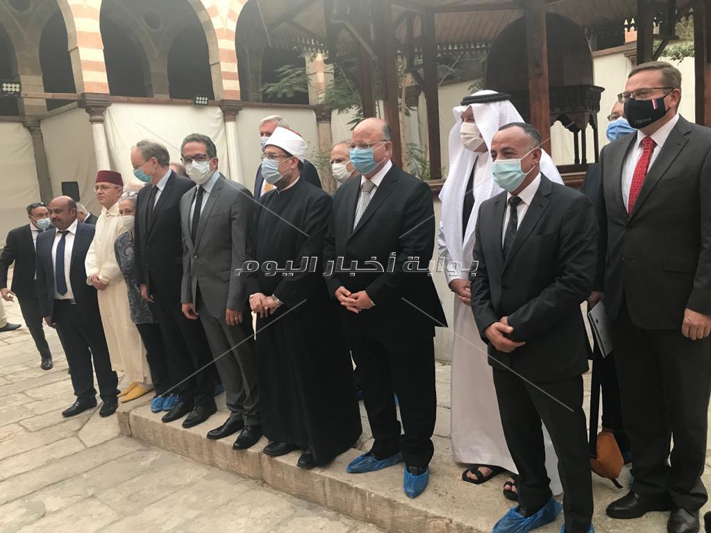  افتتاح مشروع ترميم مسجد الطنبغا المارداني
