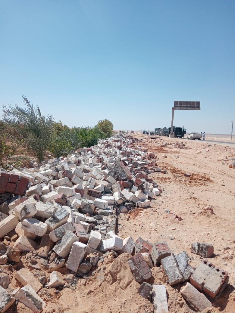 إزالة 11 حالة تعدي على أراضي أملاك دولة بقرية الحوطا الشرقية بديروط   