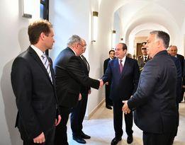 تفاصيل جلسة مباحثات السيسى ورئيس الوزراء المجرى 