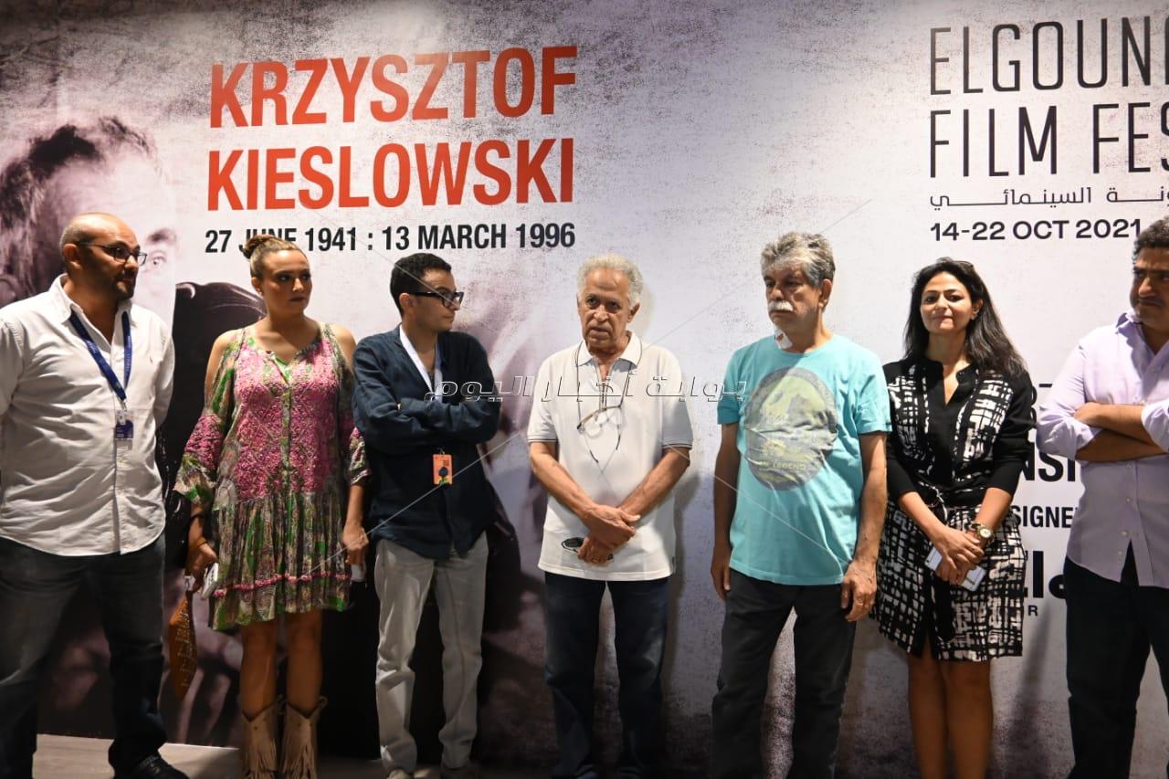 افتتاح معرض المخرج البولندى كريستوف كيشلوفسكى بمهرجان الجونة 