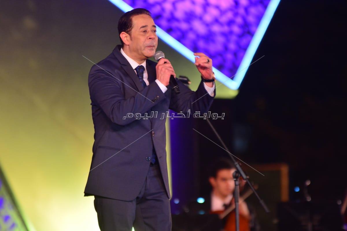 مدحت صالح يجدد عهد الأصالة مع جمهور مهرجان الموسيقى العربية