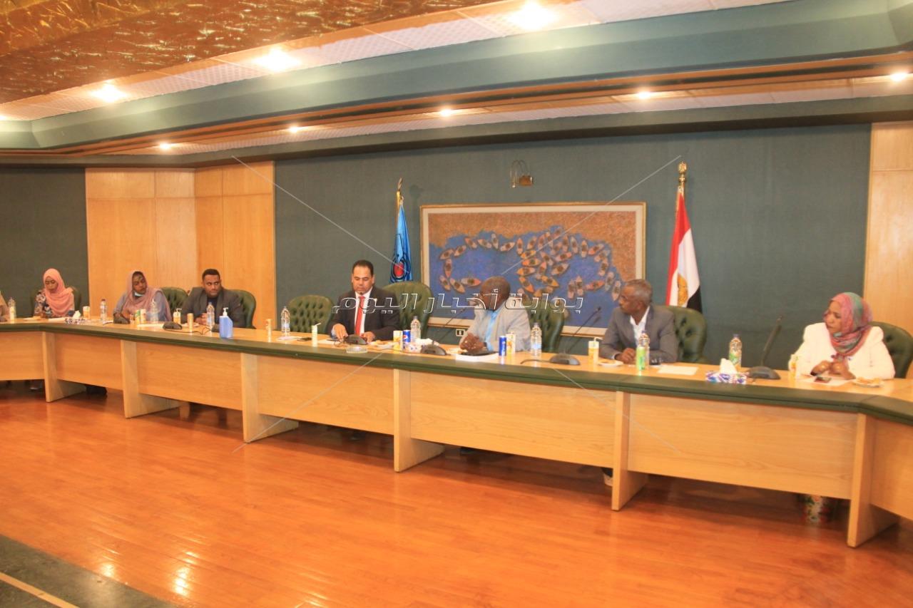 وفد من الصحفيين السودانيين يزور لجنة التدريب نقابة الصحفيين /صور 
