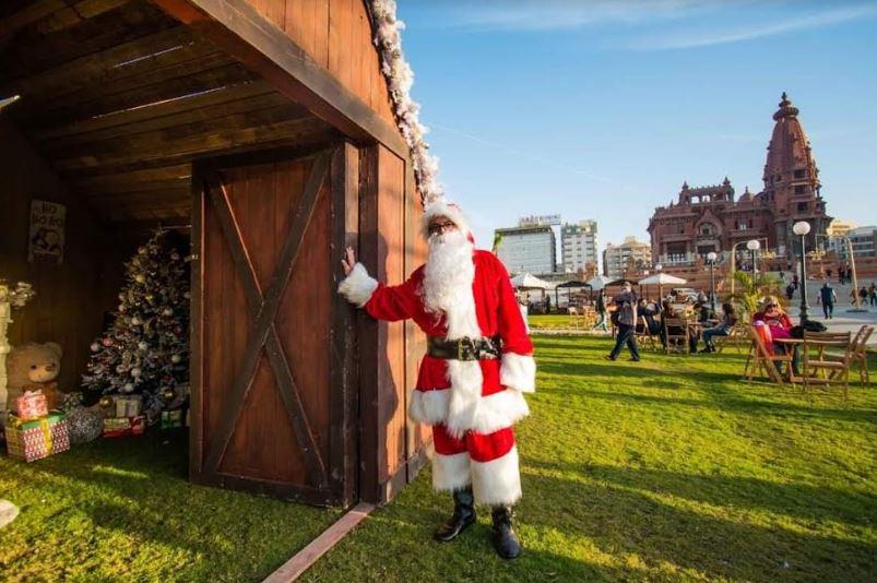 بهدايا بابا نويل والفرق الوسيقية| "قصر البارون" يحتفل بأعياد الكريسماس
