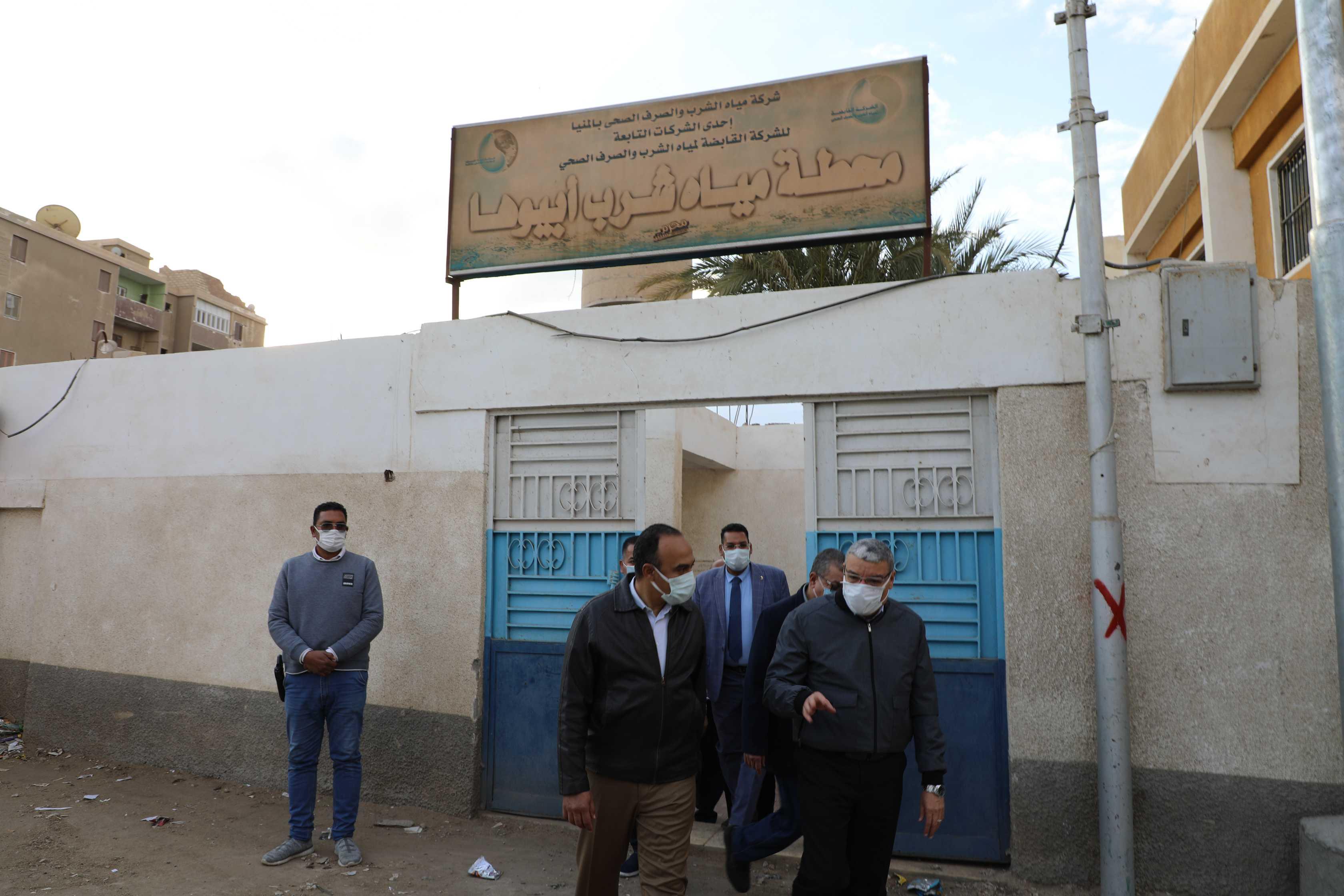 محافظ المنيا يتفقد مشروعات المبادرة الرئاسية "حياة كريمة" بمركز أبوقرقاص