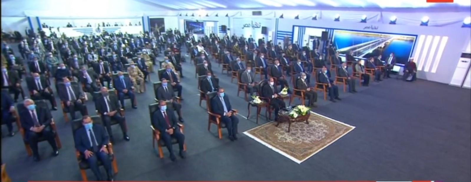 الرئيس السيسي يفتتح عددا من المشروعات القومية الجديدة بالمنيا عبر الفيديو كونفرنس