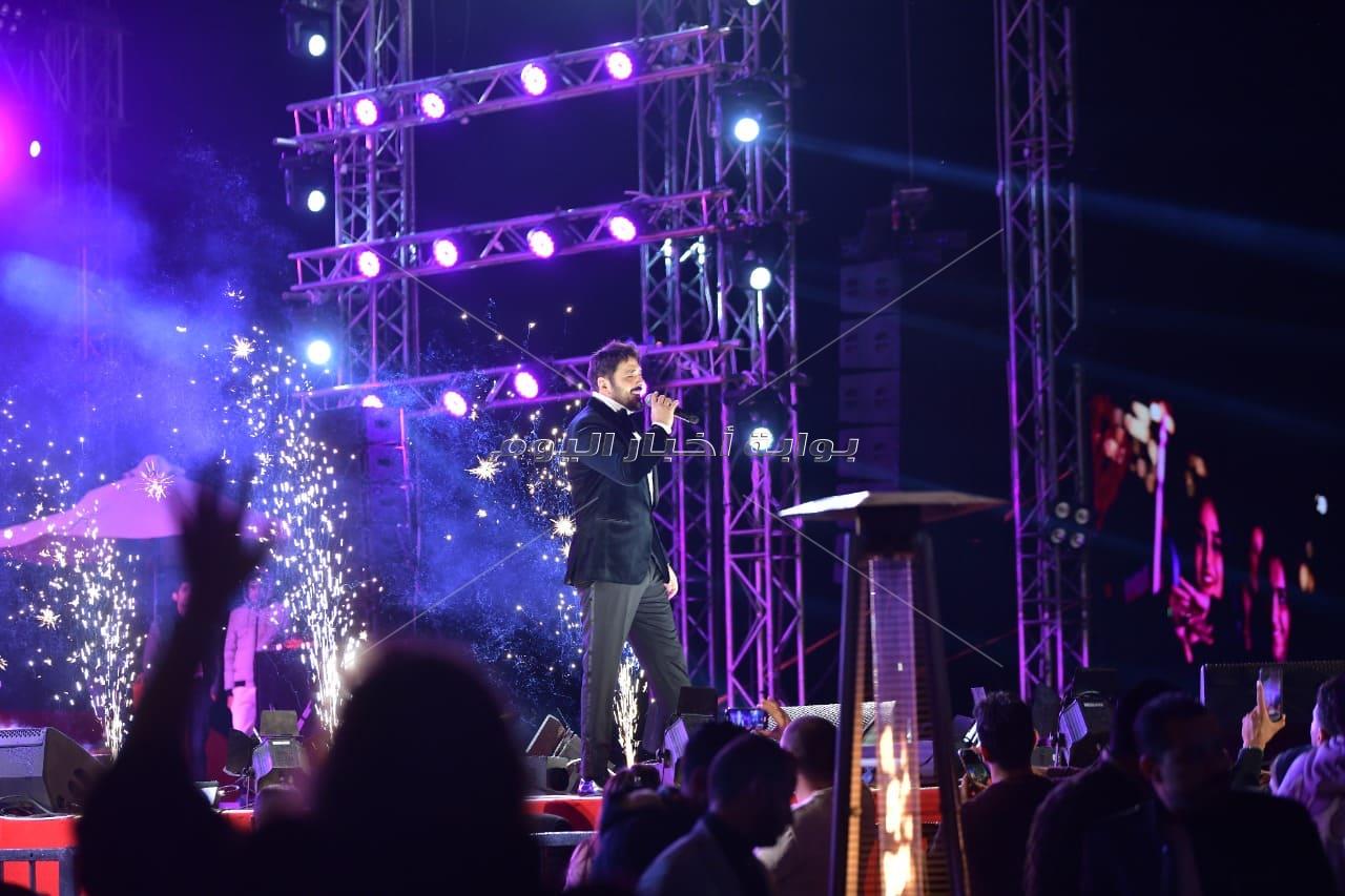 رامي عياش وأحمد سعد يشعلان أضخم حفلات رأس السنة بمدينة الجلالة 