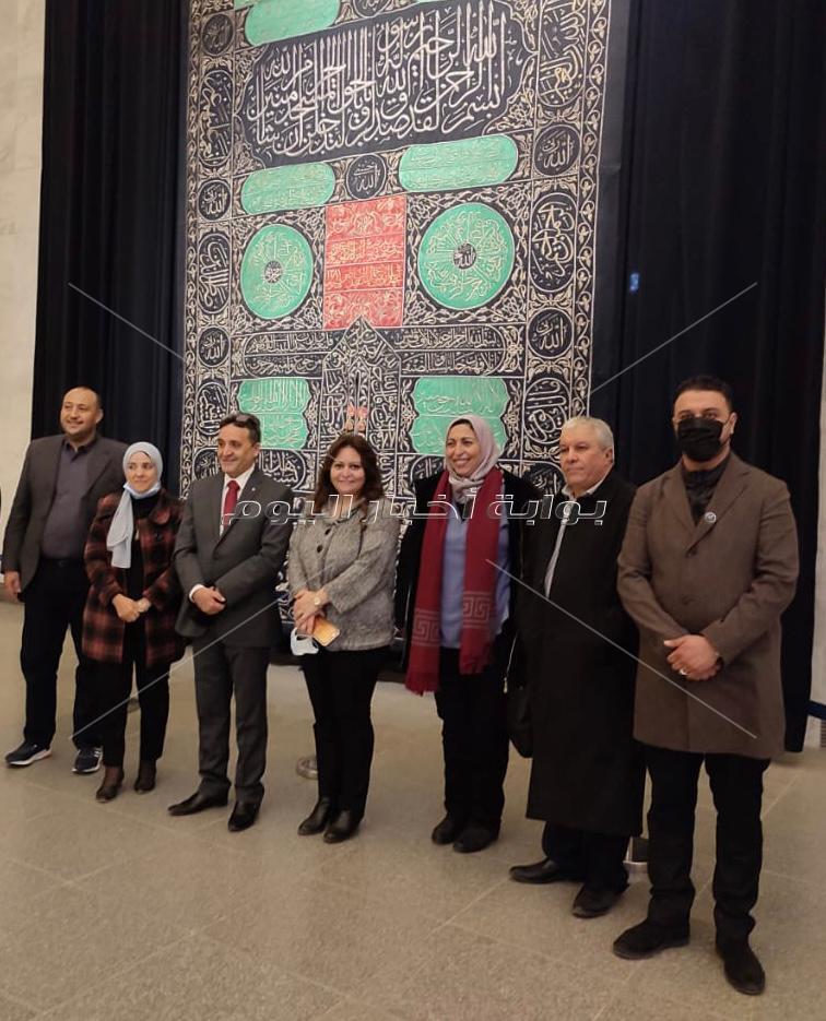 زيارة وزير الثقافة والسياحة والآثار العراقي للمتحف القومي للحضارة المصرية