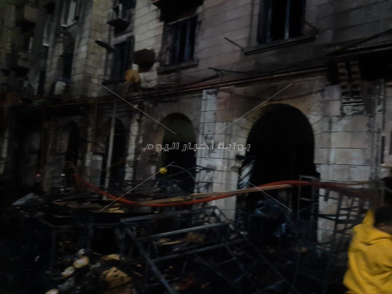 السيطرة على حريق بمبنى تابع للأوقاف بمحيط مسجد الحسين