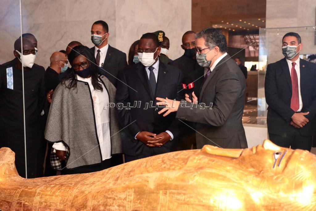 الرئيس السنغالي يحرص علي زيارة معالم مصر السياحية والاثرية