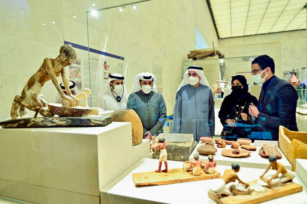 استقبل المتحف القومي للحضارة المصرية بالفسطاط