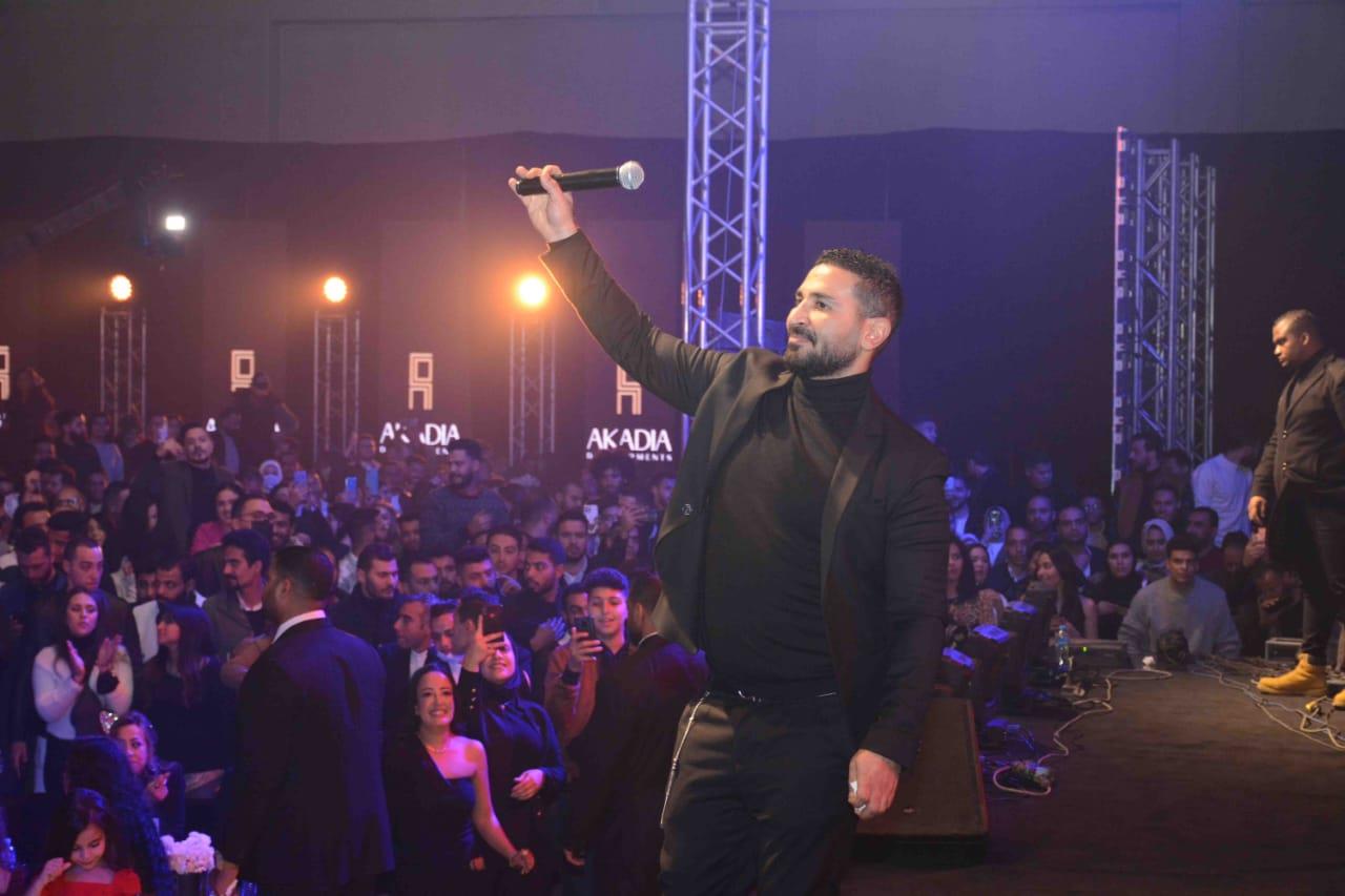 أحمد سعد ورضا البحراوي في حفل واحد بالتجمع الخامس