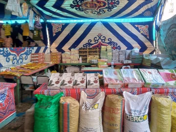 افتتاح معرض بيع السلع الغذائية بتخفيضات 30 % بمركز كفر البطيخ برعاية حزب مستقبل وطن 