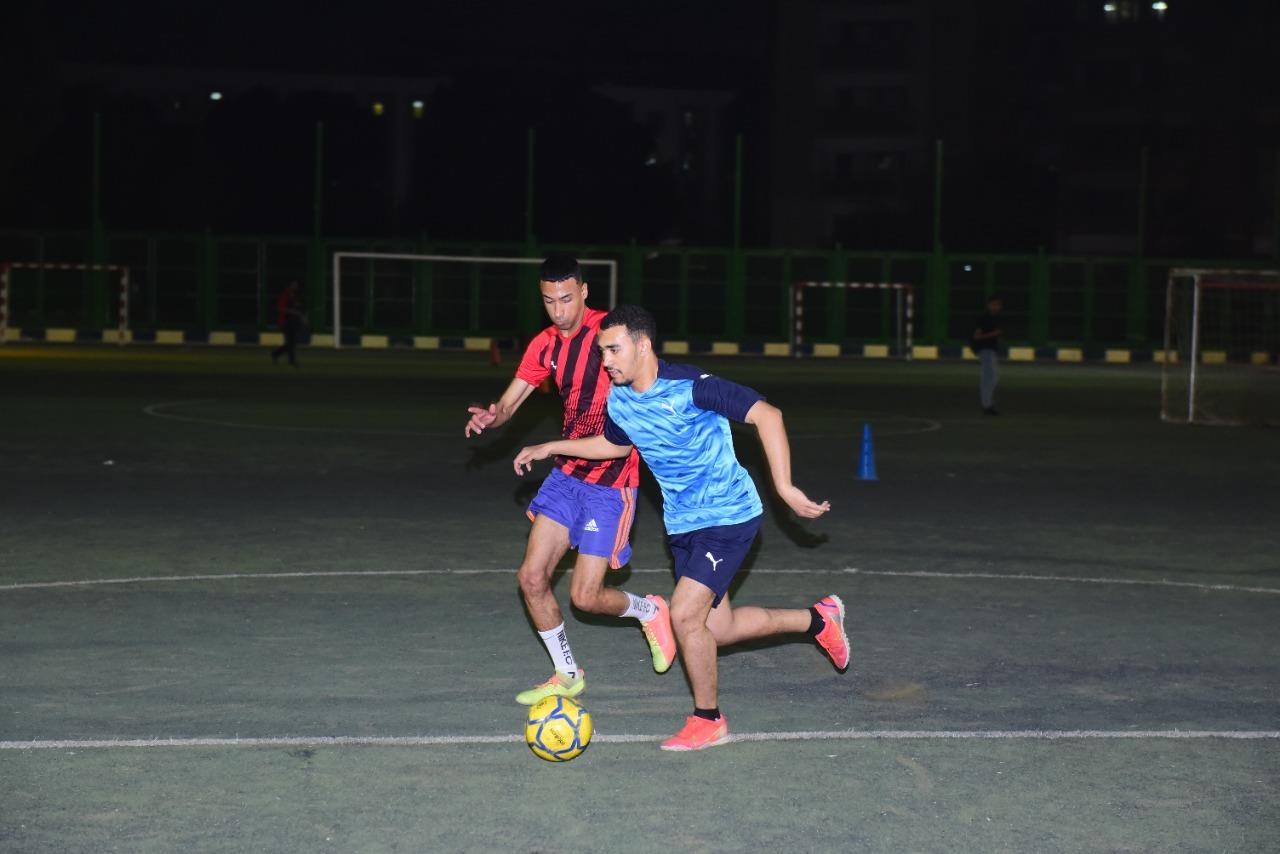 إنطلاق الدورة الرمضانية لخماسيات كرة القدم بجامعة سوهاج