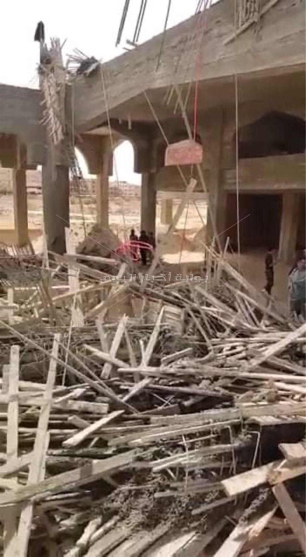 انهيار مسجد ببدر