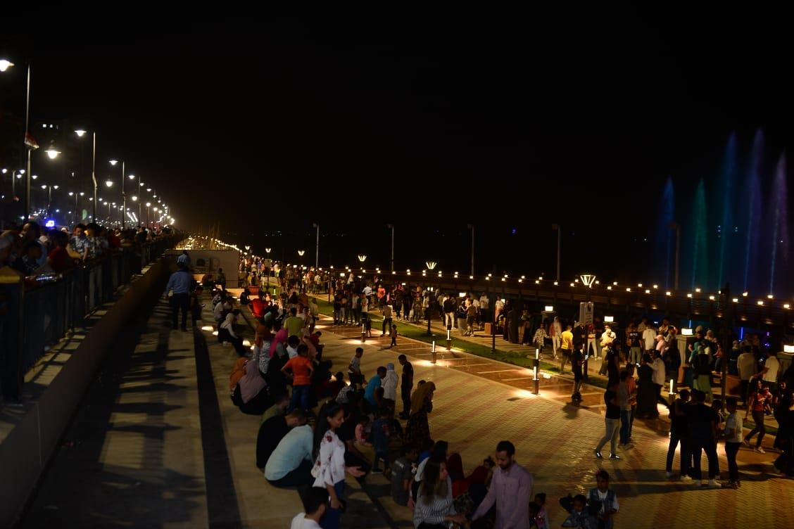 10 آلاف زائر للكورنيش خلال أول وثاني أيام عيد الفطر المبارك‎‎