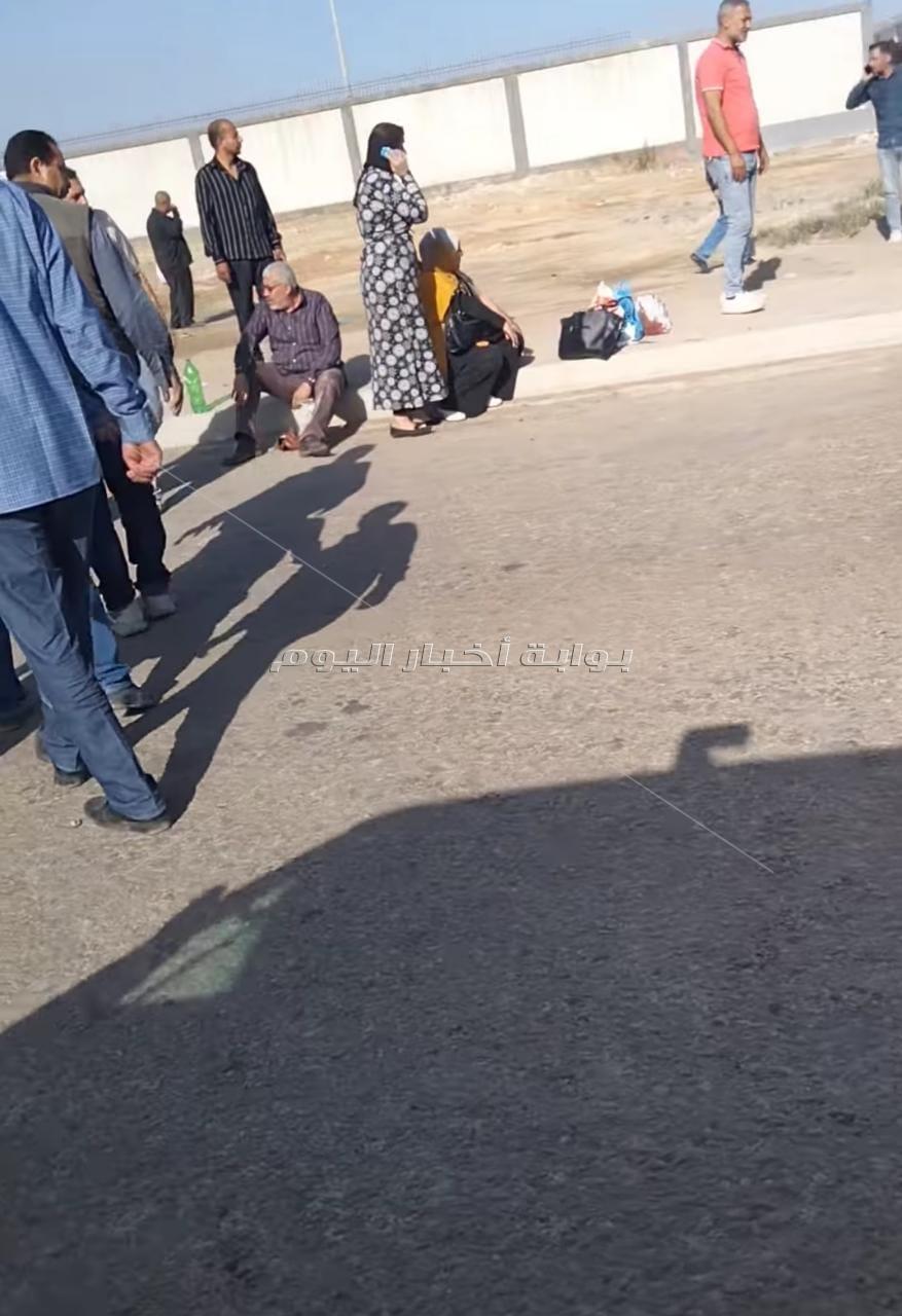 إصابة 22 شخصًا في انقلاب أتوبيس شركة غرب الإسكندرية