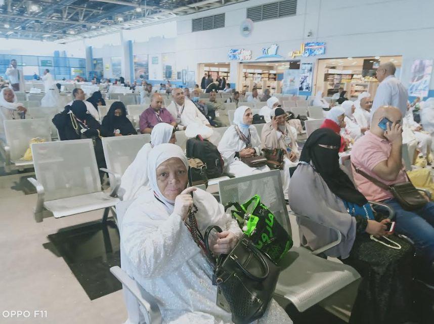 5500حاج  غادروا مطار القاهرة على متن  25 رحلة طيران  