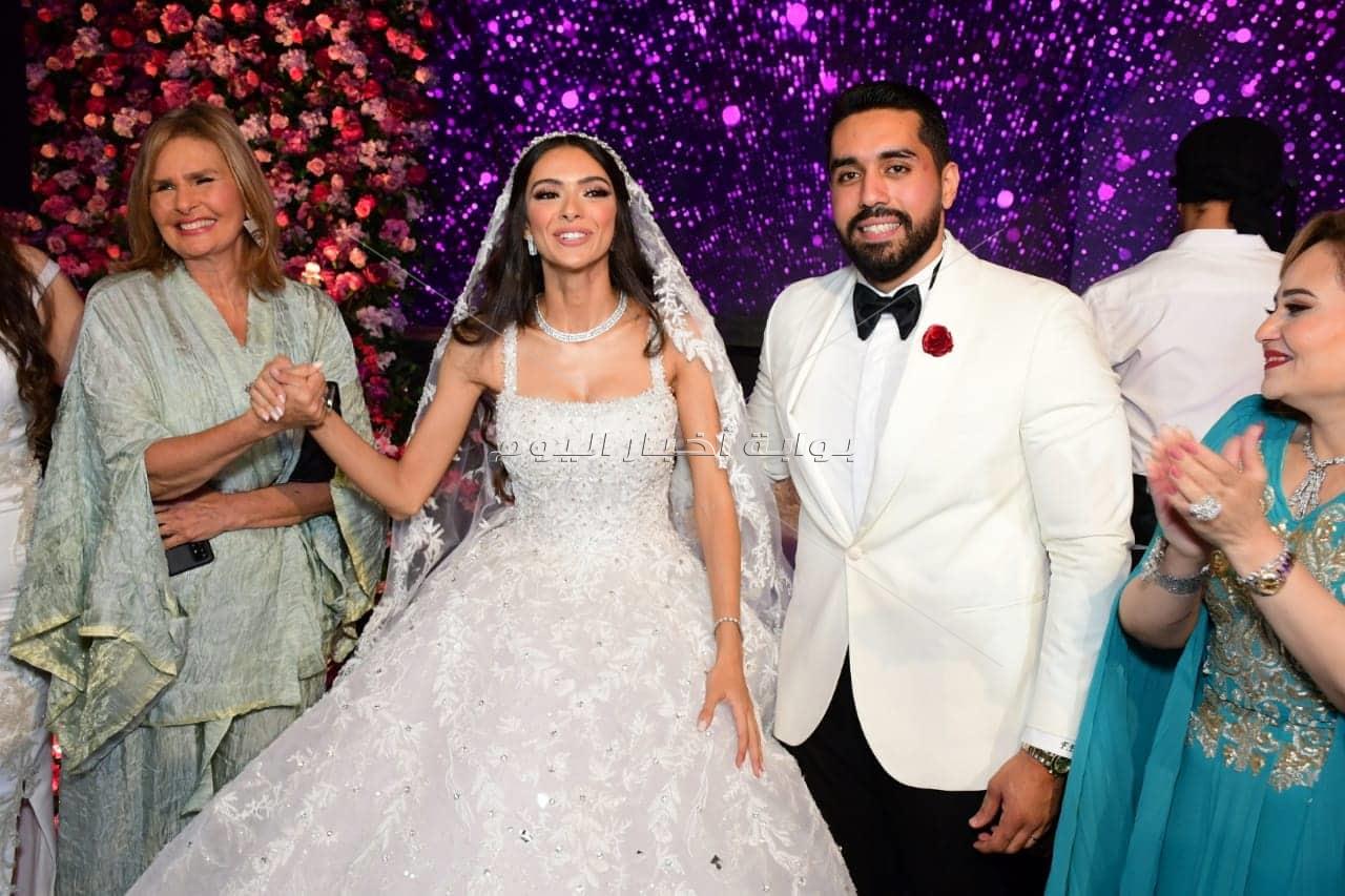 الصور الكاملة لحفل زفاف ابنة عصام إمام