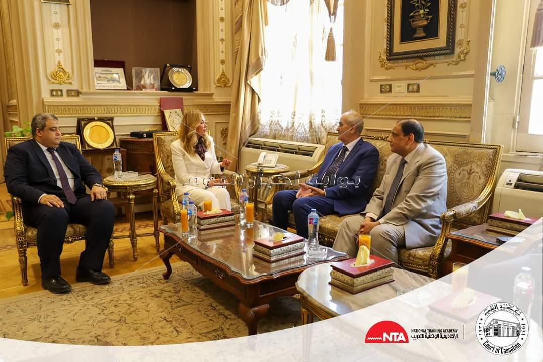 بروتوكول تعاون بين الوطنية للتدريب ومحكمة النقض المصرية