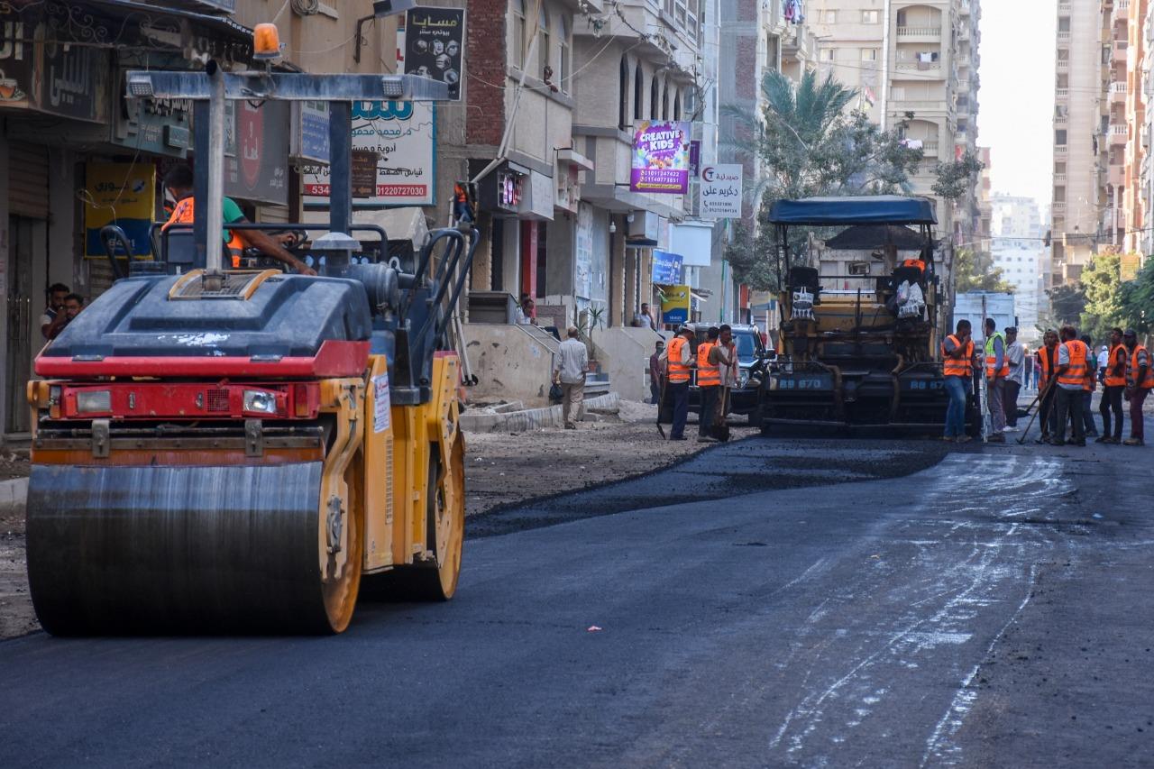 محافظ الإسكندرية تطوير شارع المدارس بالمنتزة بتكلفة 5 ملايين جنيه 