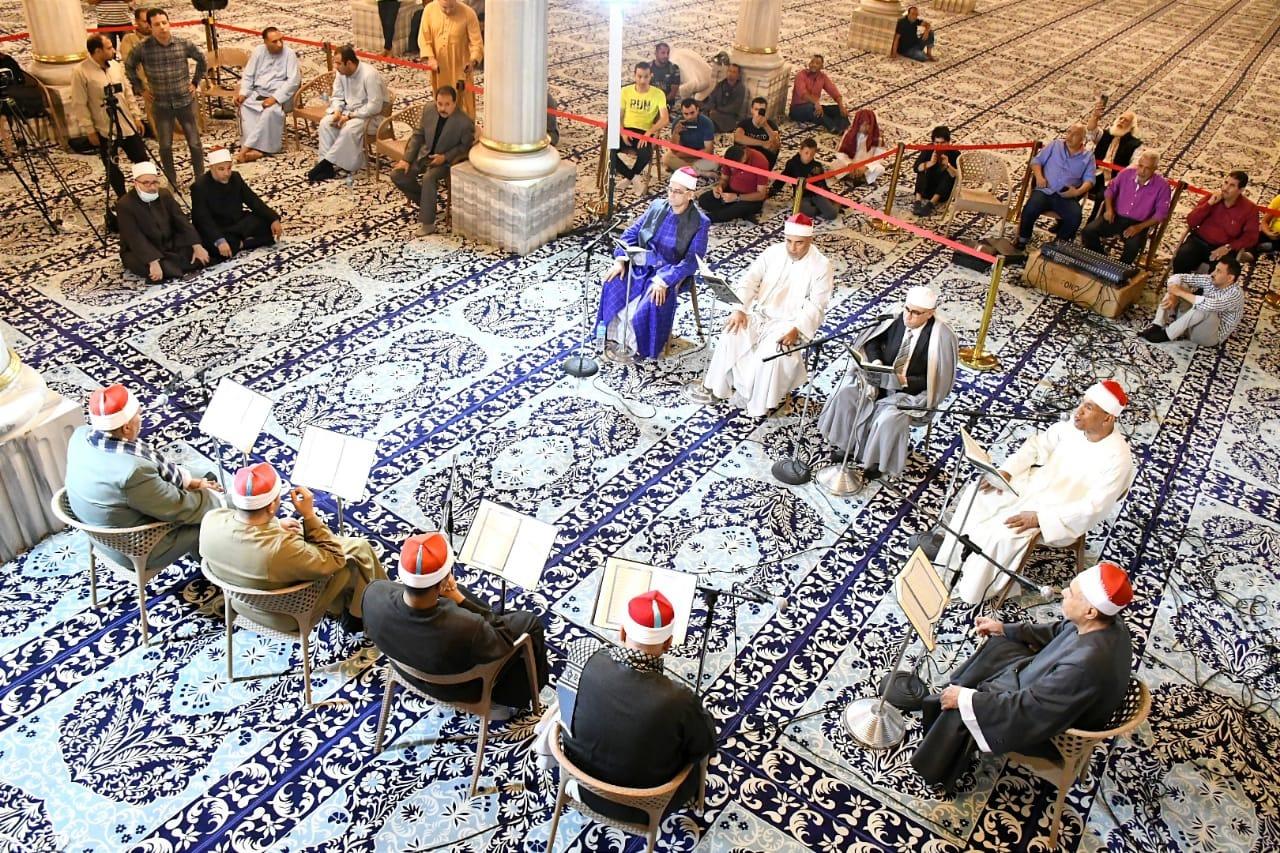 انطلاق مقرأة كبار القراء بمسجد الإمام الحسين