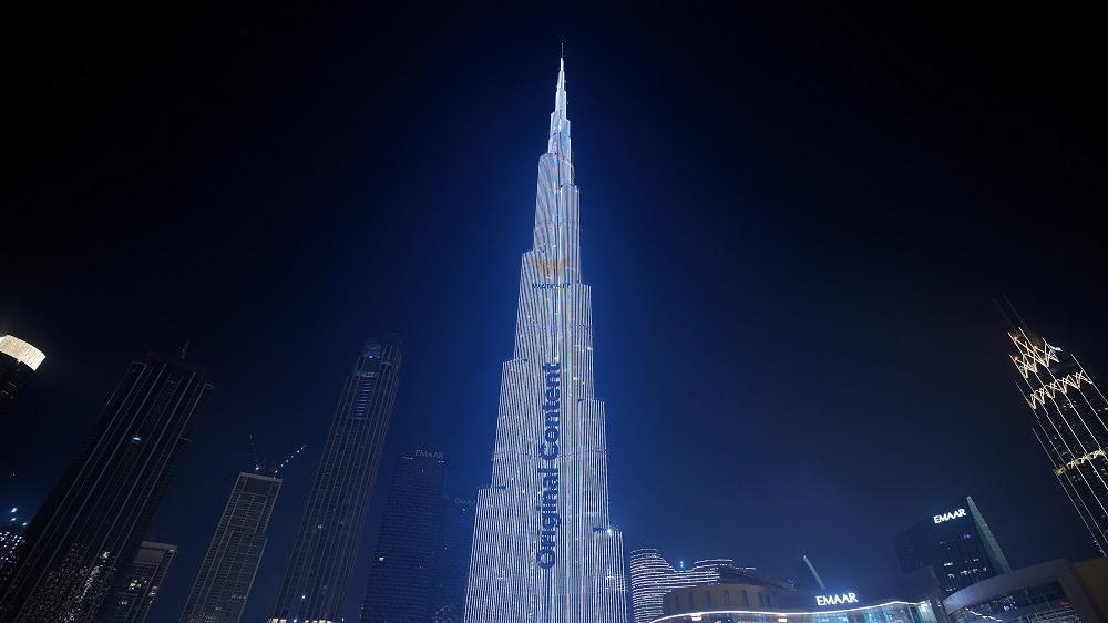 برج خليفة يضىء بالسلسلة الوثائقية "أم الدنيا" أحدث WATCH IT 
