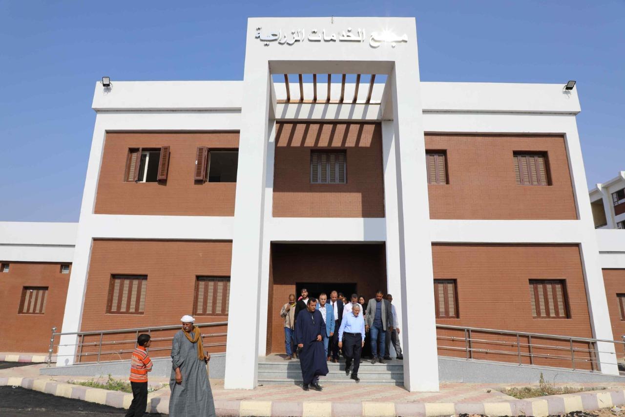 محافظ المنيا يتفقد مشروعات المبادرة الرئاسية "حياة كريمة" بقرية المعصرة بمركز ملوي