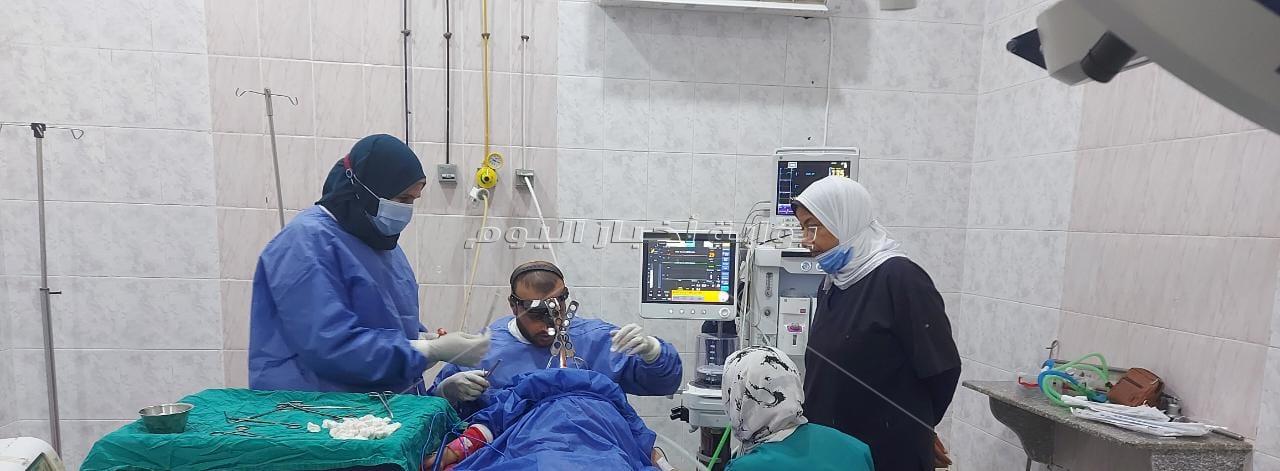 صحة البحيرة : إجراء 20 عملية (لِوَز ولحميه) و14 حالة نساء بمستشفى أبوالمطامير المركزي