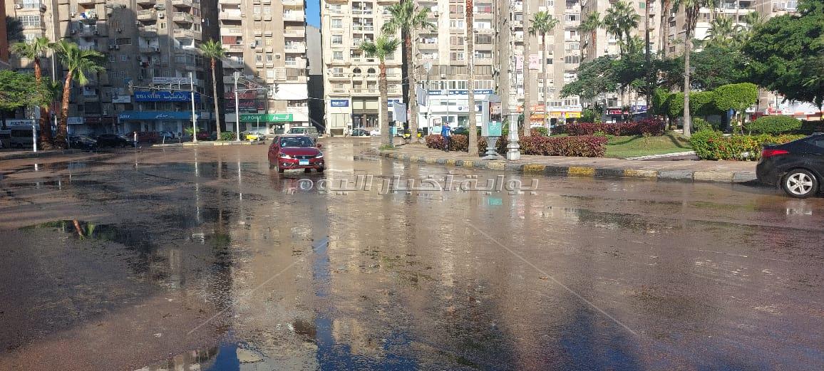 هطول أمطار "عيد الميلاد" على الإسكندرية