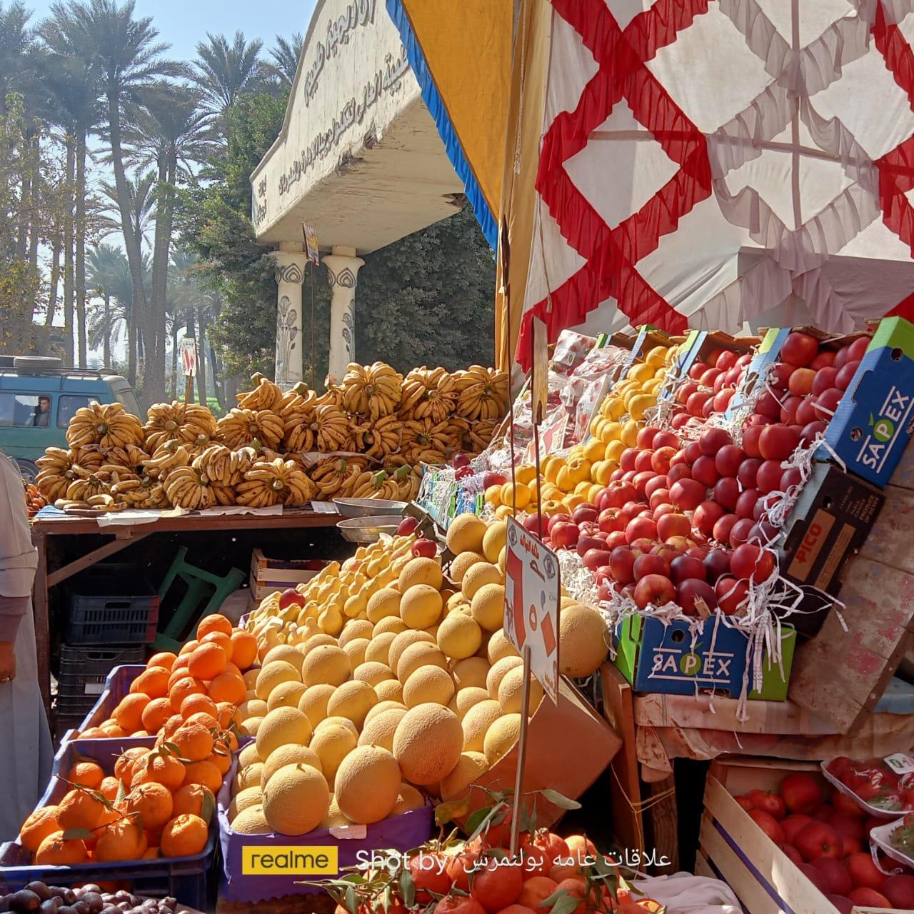 المعارض والمنافذ السلعية والخضراوات والفاكهة بمحافظة الجيزة