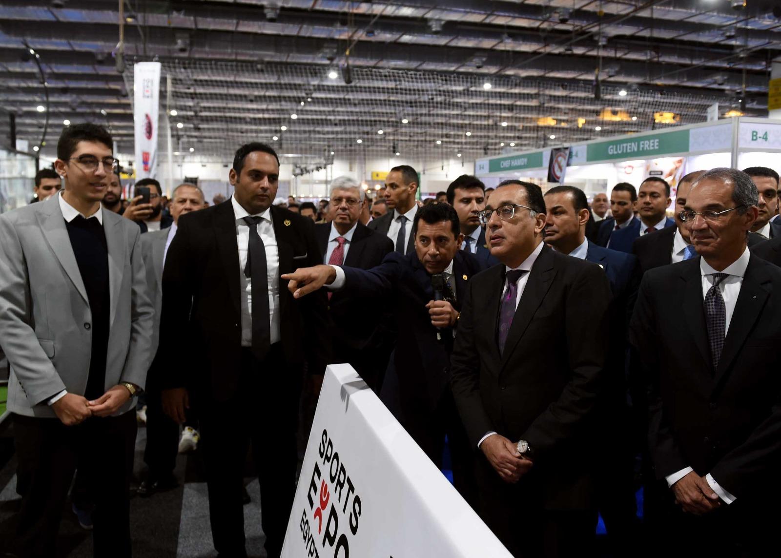 رئيس الوزراء يفتتح أول معرض ومؤتمر رياضي عالمي في مصر " سبورتس إكسبو 2023" بمركز المنارة للمؤتمرات