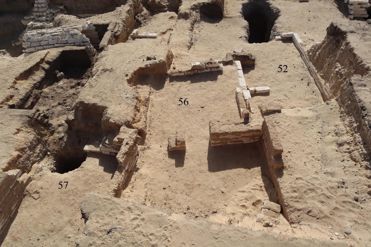 الكشف عن مجموعة من المقابر من العصر الفارسي والروماني والقبطي بمنطقة  البهنسا
